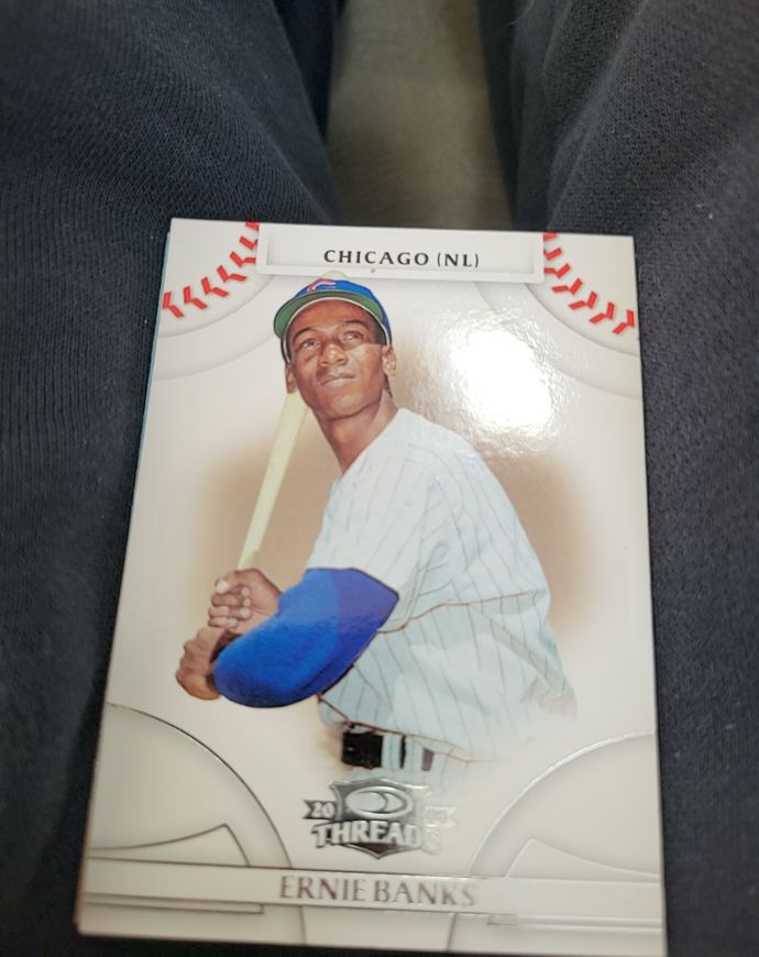 2008 Donruss Threads Ernie Banks — front