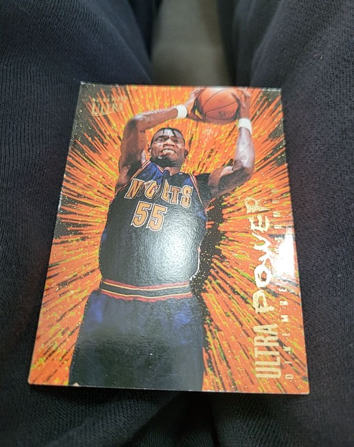 1994-95 Fleer Ultra #6 Dikembe Mutombo Ultra Power — front