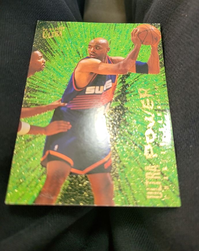 1994-95 Fleer Ultra #1 Charles Barkley Ultra Power — front