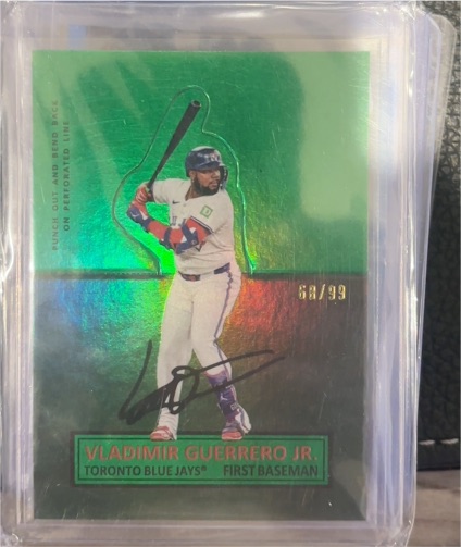 2025 Topps Archives 1964 Stand-Ups #64SU-21 Vladimir Guerrero Jr. — front
