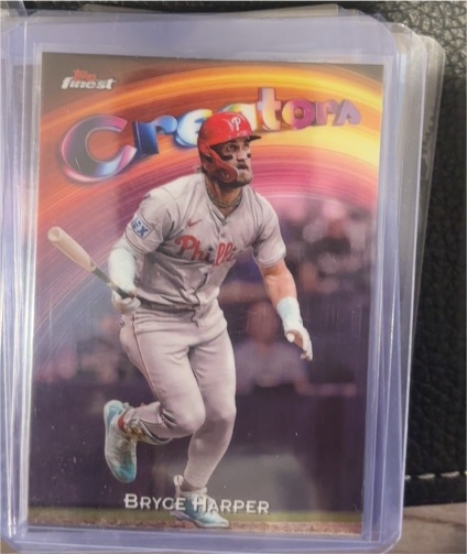 2025 Topps Finest #C-21 Bryce Harper Creators — front