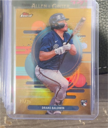 2025 Topps Finest #183 Drake Baldwin — front