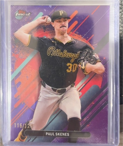 2025 Topps Finest #234 Paul Skenes — front