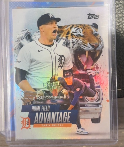2025 Topps Update Home Field Advantage #HA-46 Tarik Skubal — front