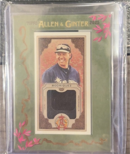 2025 Topps Allen & Ginter #MFR-AR Alex Rodriguez — front
