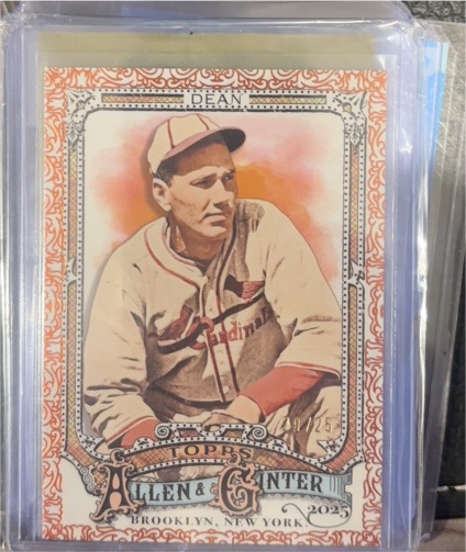 2025 Topps Allen & Ginter #42 Dizzy Dean — front