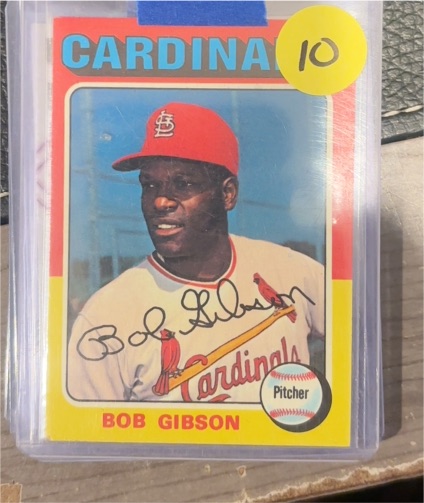 1975 Topps #150 Bob Gibson — front