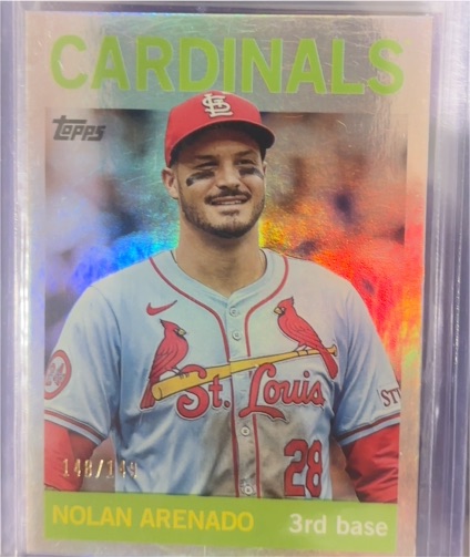 2025 Topps Archives #80 Nolan Arenado — front