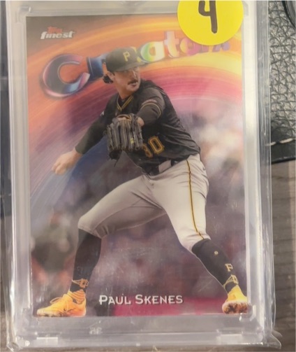 2025 Topps Finest #C-14 Paul Skenes — front