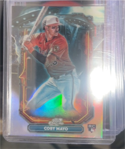 2025 Topps Cosmic Chrome #ET-27 Coby Mayo Extraterrestrial Talent — front