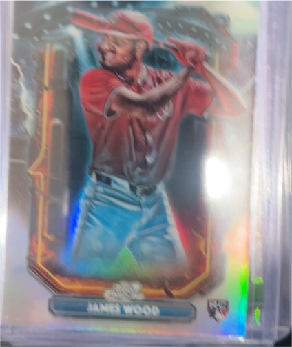 2025 Topps Cosmic Chrome #ET-24 James Wood — front