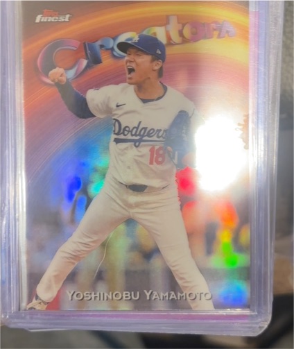 2025 Topps Finest #C-30 Yoshinobu Yamamoto — front