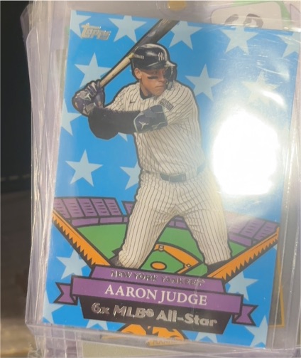 2025 Topps Archives 2007 Topps All-Stars #07AS-12 Aaron Judge — front