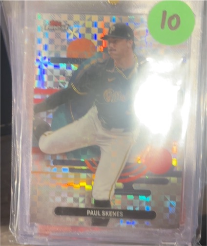 2025 Topps Finest #103 Paul Skenes — front