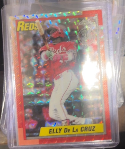 2025 Topps Chrome Update #90CU-3 Elly De La Cruz — front