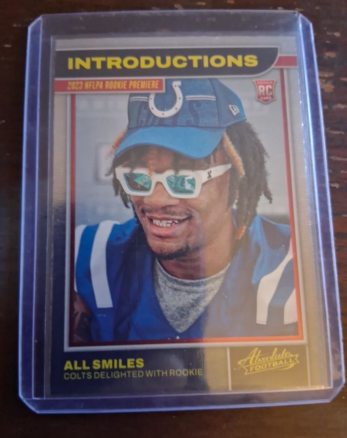 2023 Panini Absolute Introductions #2 Anthony Richardson — front