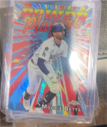2025 Topps Chrome Update #PP-41 Mookie Betts — front