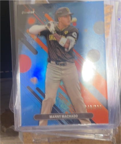 2025 Topps Finest #2 Manny Machado — front