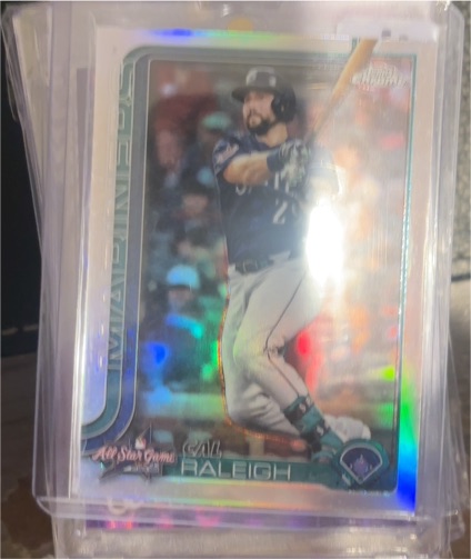 2025 Topps Chrome Update Series 2025 All-Star Game #ASGC-1 Cal Raleigh — front