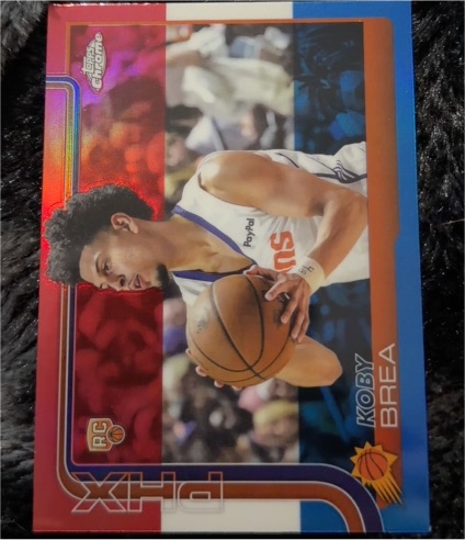 2025-26 Topps Chrome #292 Koby Brea — front