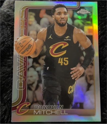 2025-26 Topps Chrome #69 Donovan Mitchell — front