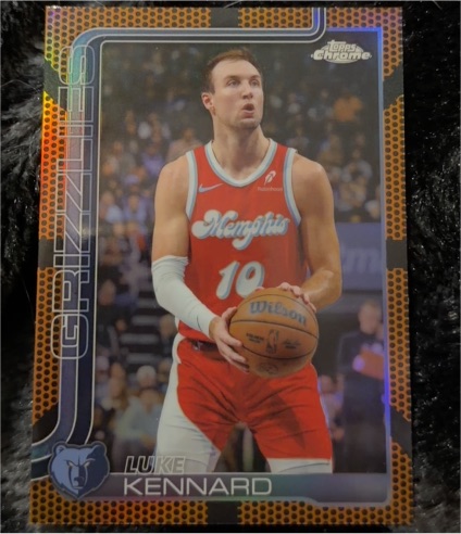 2025-26 Topps Chrome #117 Luke Kennard — front