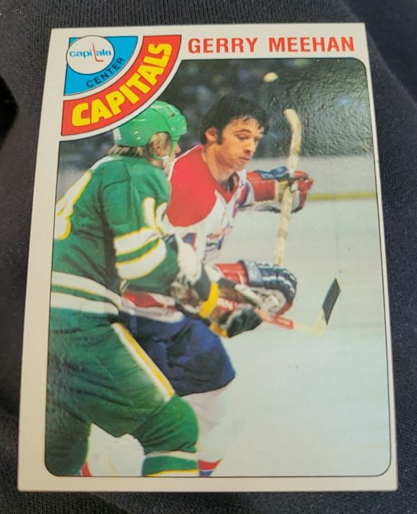 1978-79 O-Pee-Chee #128 Gerry Meehan Washington Capitals — front