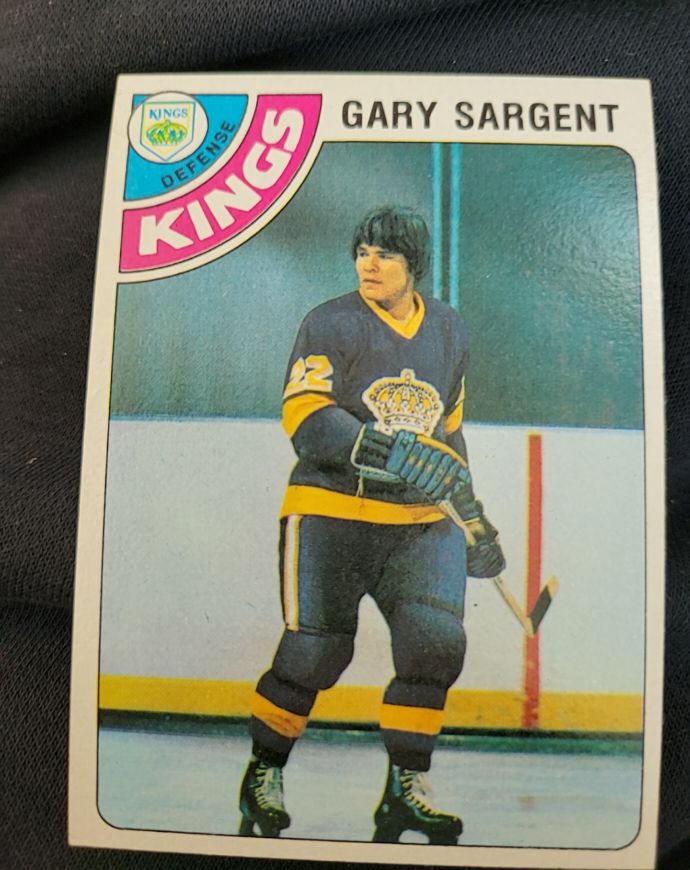 1978-79 Topps #37 Gary Sargent — front