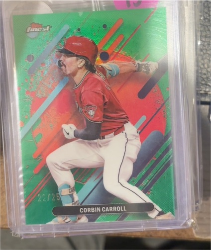 2025 Topps Finest #227 Corbin Carroll — front