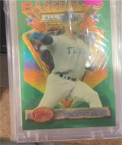 1993 Topps Finest Baseball's Finest All-Stars Nolan Ryan — front