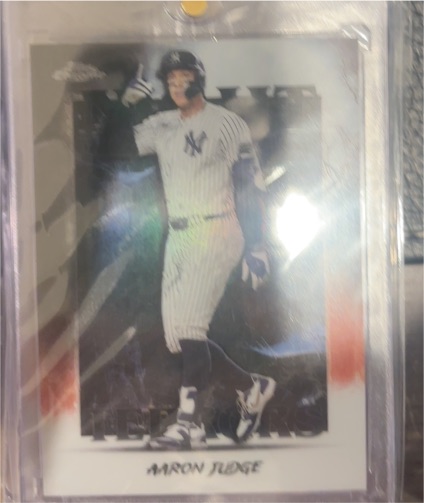 2025 Topps Chrome Update Series - Night Terrors #NT-1 Aaron Judge — front