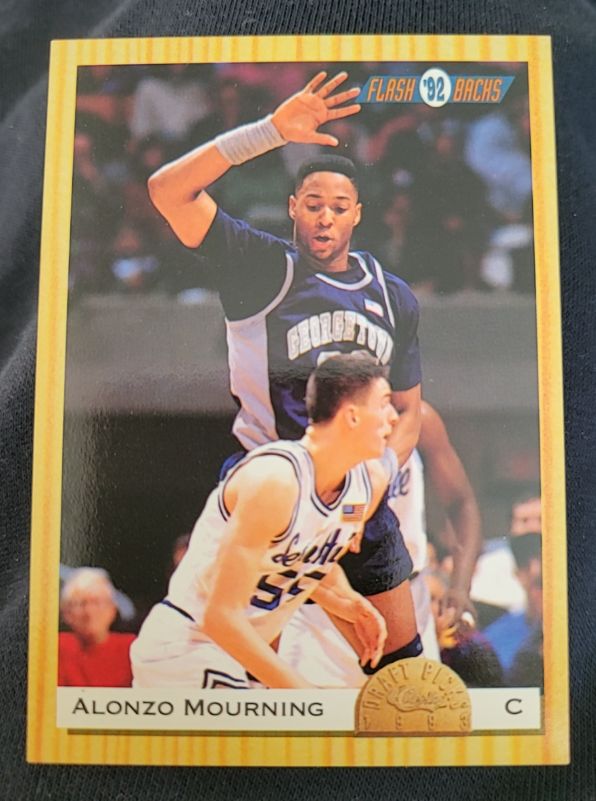 1993 Classic Draft Picks #105 Alonzo Mourning — front
