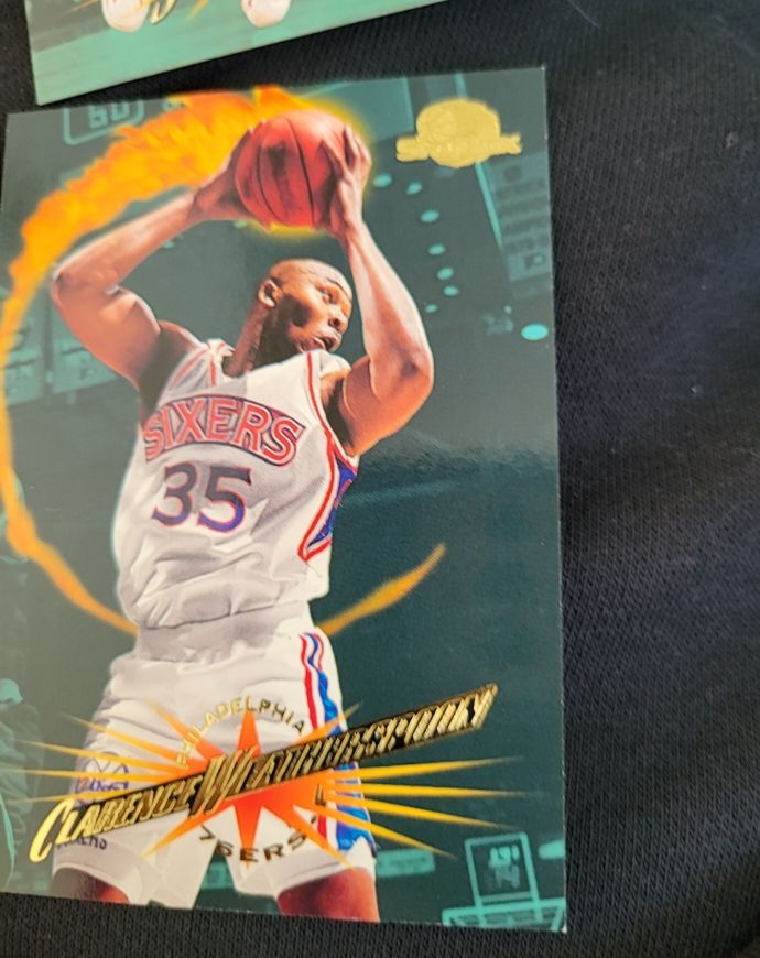 1995-96 SkyBox Premium #92 Clarence Weatherspoon — front