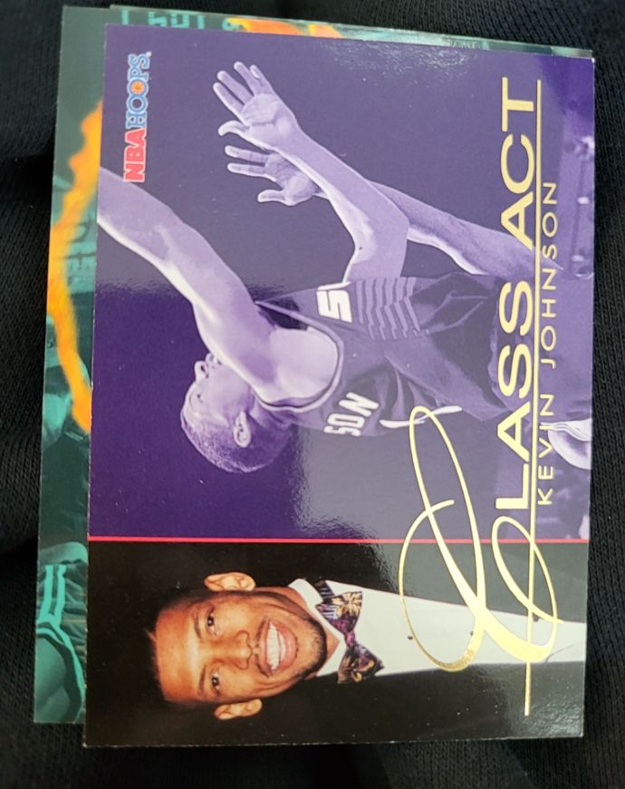 1995-96 NBA Hoops #238 Kevin Johnson Class Act — front