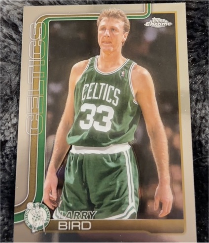 2025-26 Topps Chrome #243 Larry Bird — front