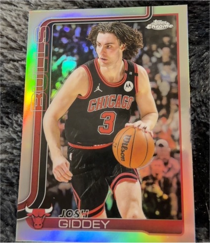 2025-26 Topps Chrome #48 Josh Giddey — front