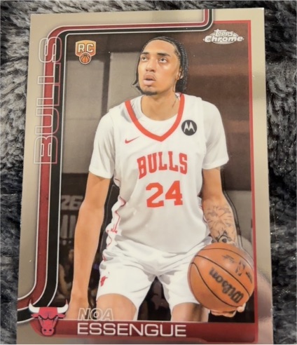 2025-26 Topps Chrome #262 Noa Essengue — front