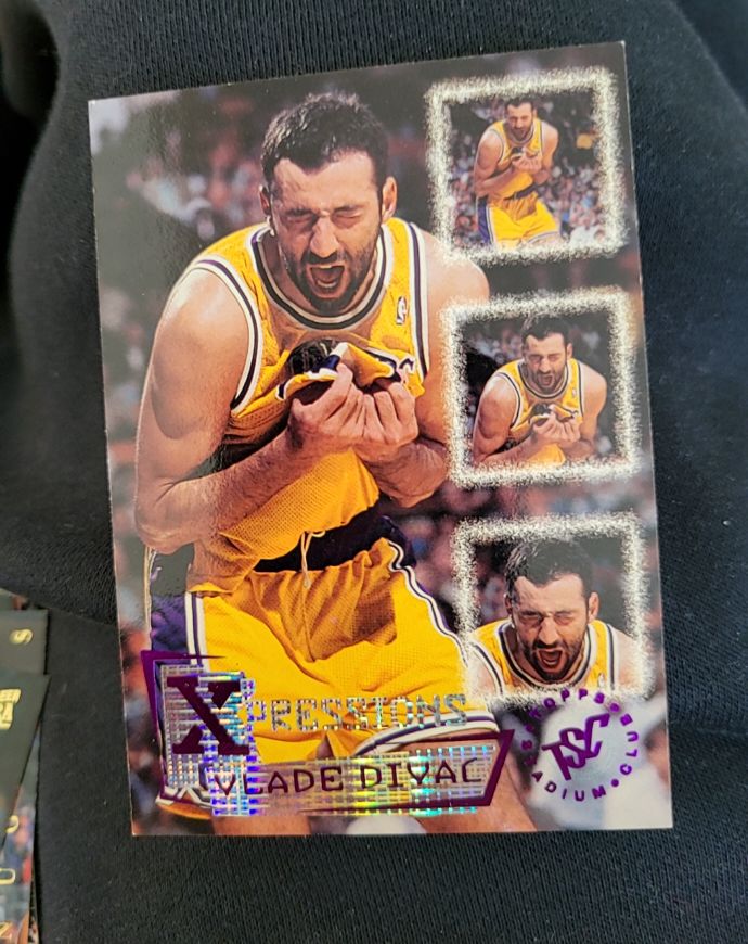 1995-96 Topps Stadium Club #353 Vlade Divac — front