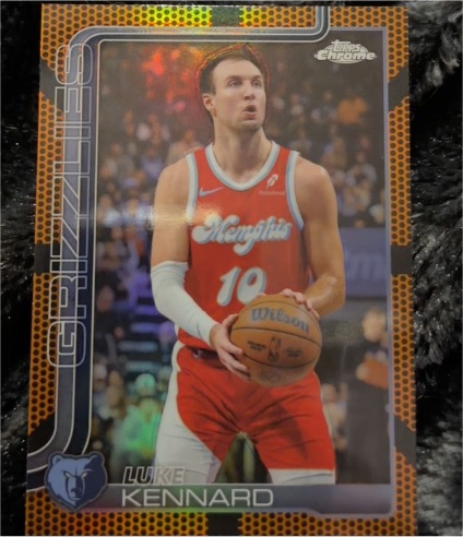 2025-26 Topps Chrome #117 Luke Kennard — front