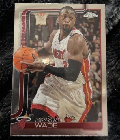 2025-26 Topps Chrome #241 Dwyane Wade — front