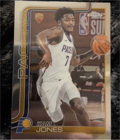 2025-26 Topps Chrome #289 Kam Jones — front