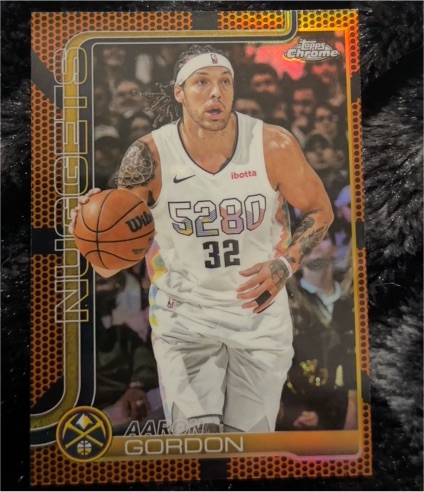 2025-26 Topps Chrome #100 Aaron Gordon — front