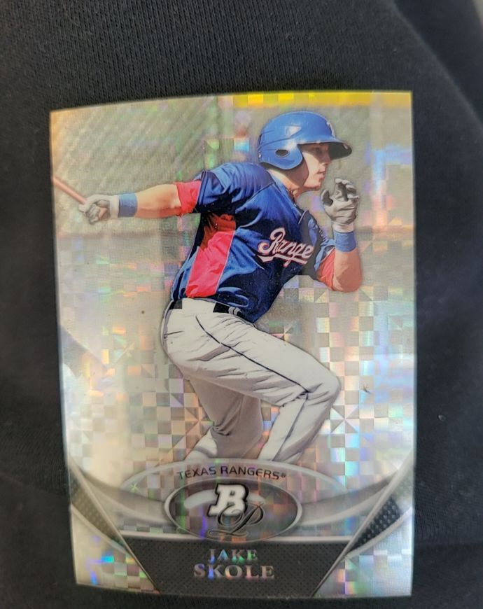 2011 Bowman Platinum Prospects #BPP54 Jake Skole — front