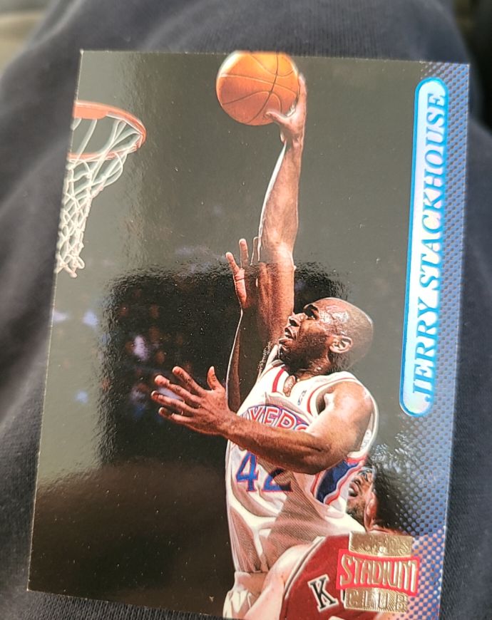 1996-97 Topps Stadium Club #31 Jerry Stackhouse — front