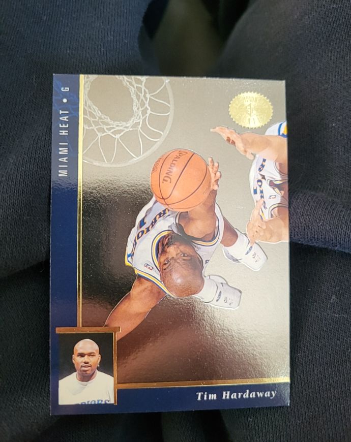 1995-96 Upper Deck SP Championship #34 Tim Hardaway — front