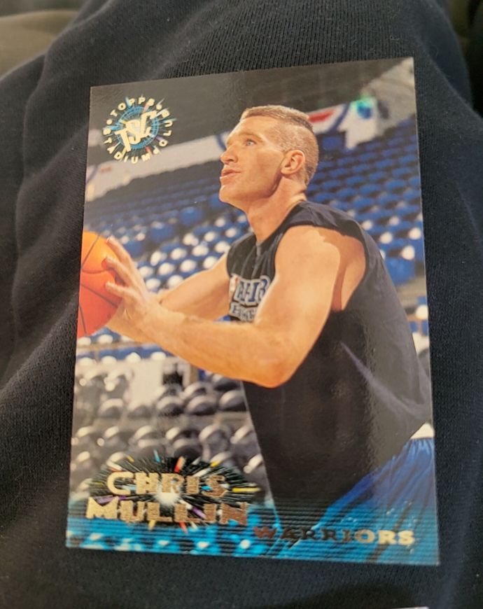 1995-96 Topps Stadium Club #276 Chris Mullin — front