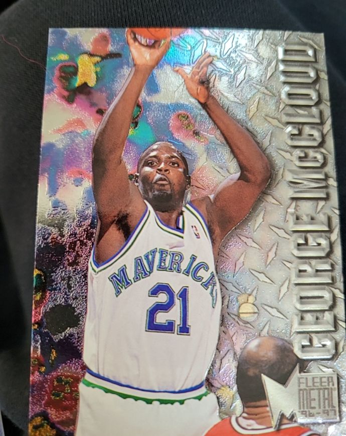 1996-97 Fleer Metal #24 George McCloud — front