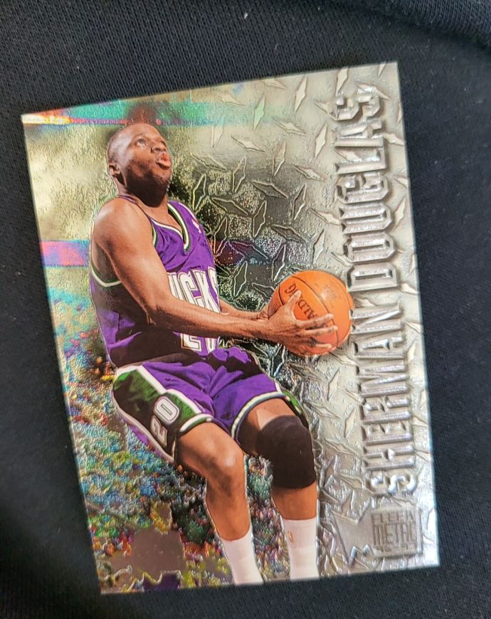 1996-97 Fleer Metal #56 Sherman Douglas — front