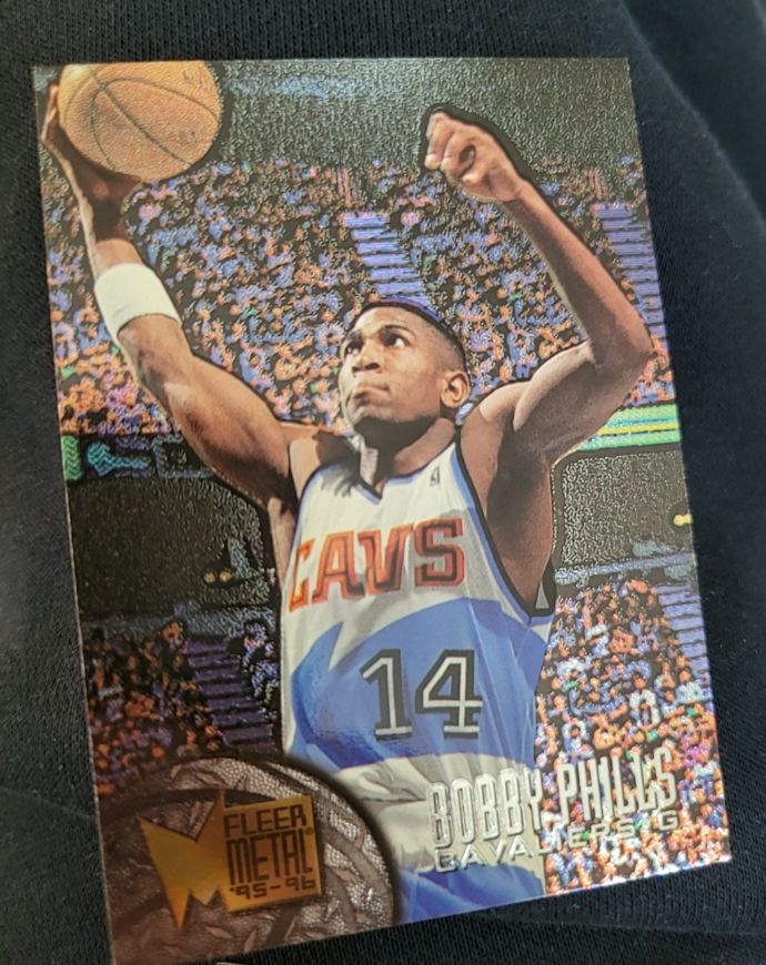 1995-96 Fleer Metal #138 Bobby Phills — front