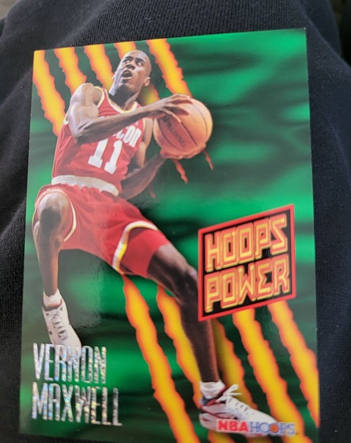 1994-95 Hoops Power #PR-19 Vernon Maxwell — front